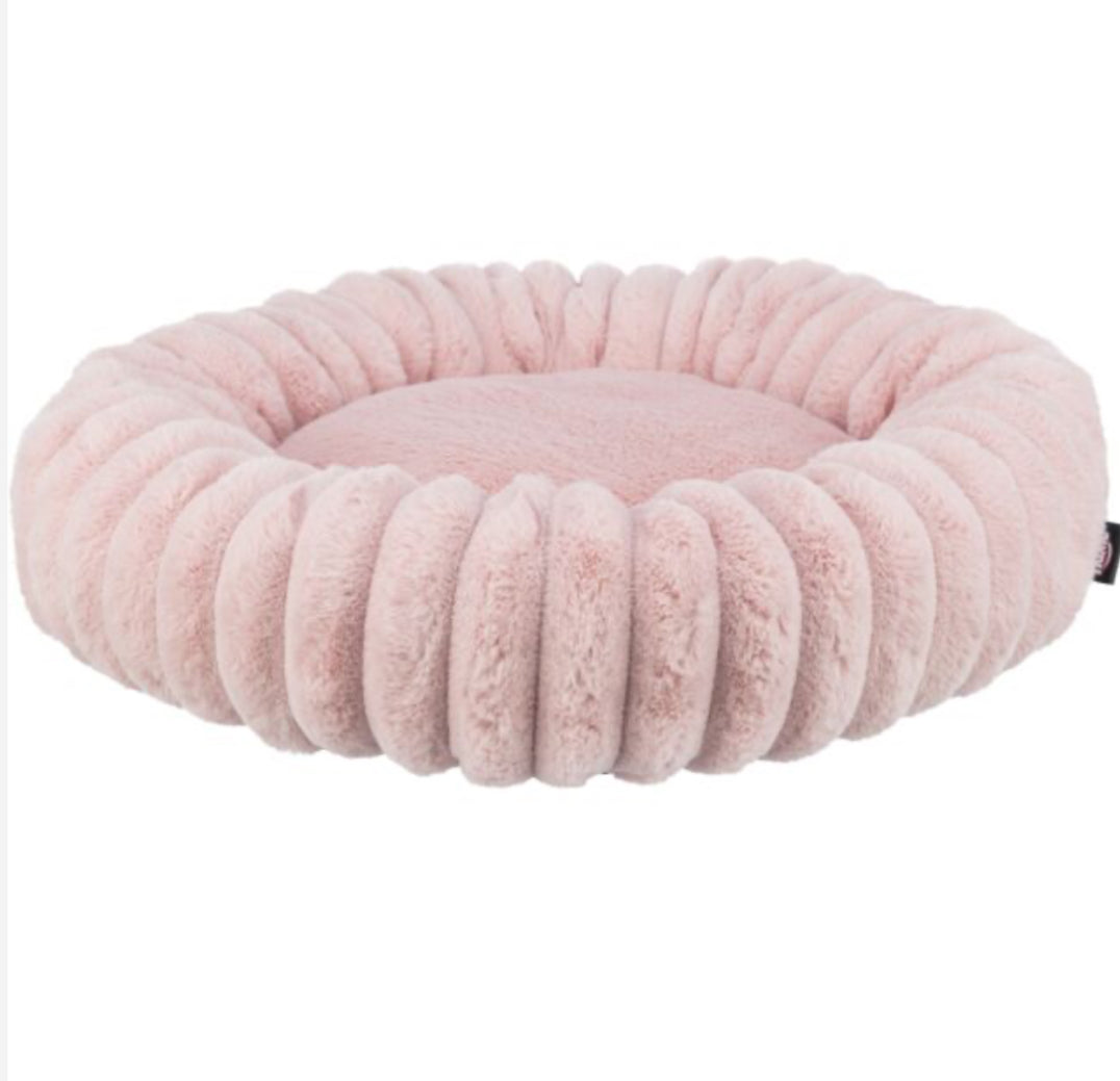 Round Cloud Dog Bed -Pink 60cm