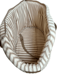 Load image into Gallery viewer, Heritage Stripe Dog Carrier Taupe - Posh Poos
