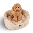 Load image into Gallery viewer, Posh Poos Slumbernest Dog Bed in Heritage Stripe for Dog and Puppy - Posh Poos
