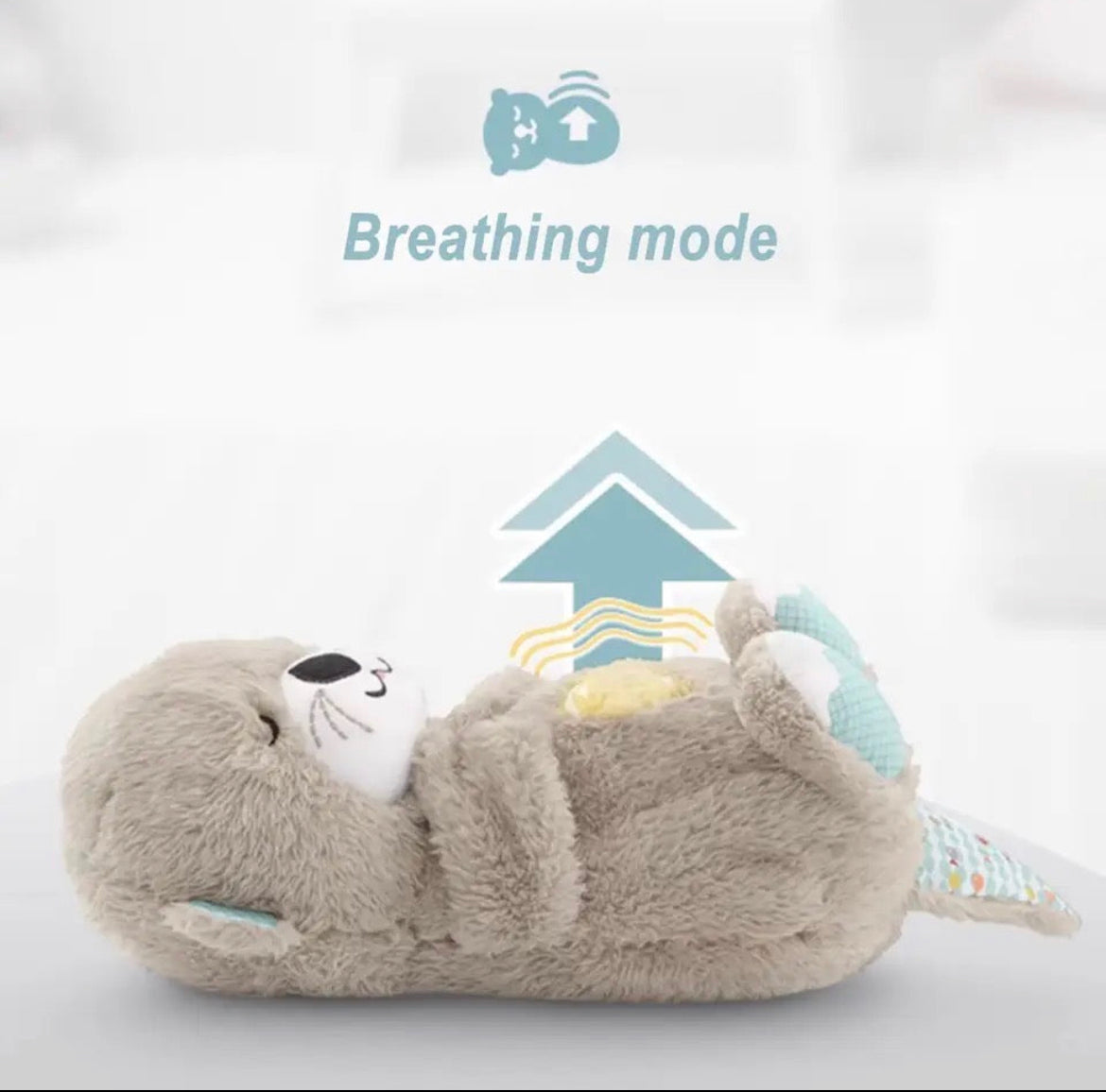 Calming Breathing Otter Dog and Puppy Toy