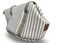 Load image into Gallery viewer, Heritage Stripe Dog Carrier Taupe - Posh Poos
