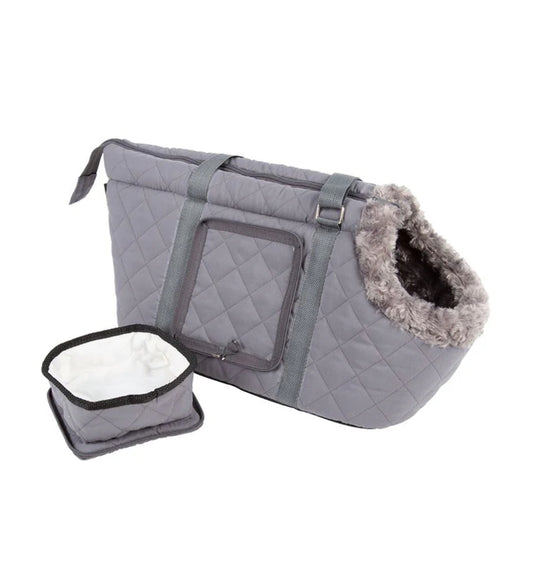 Scruffs Wilton Dog Carrier and Water Bowl Set