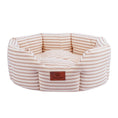 Load image into Gallery viewer, Posh Poos Slumbernest Dog Bed in Heritage Stripe for Dog and Puppy
