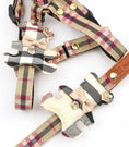 Load image into Gallery viewer, Burberry Style Harness And Lead SMALL
