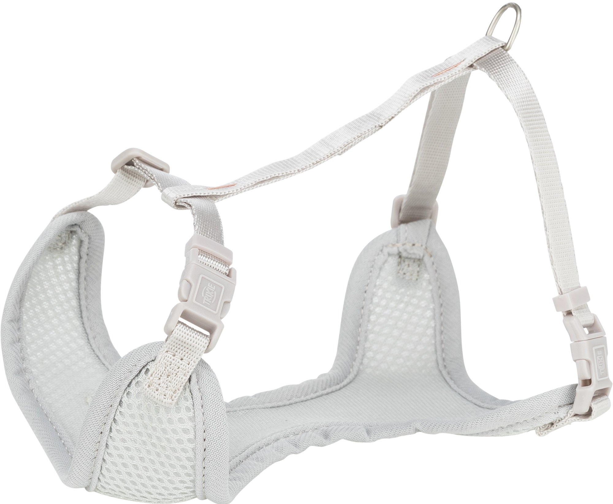 GREY Soft Puppy Harness with matching lead Tiny PUPPY