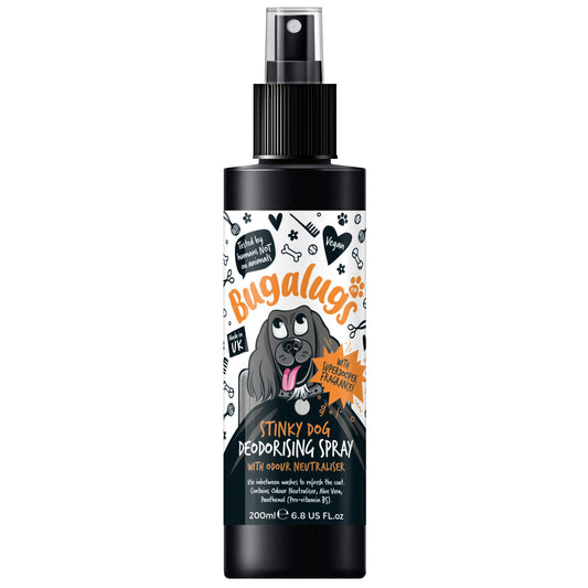 Bugalugs Stinky Dog Deodorising Spray For Dogs And Puppies 200ml - Posh Poos